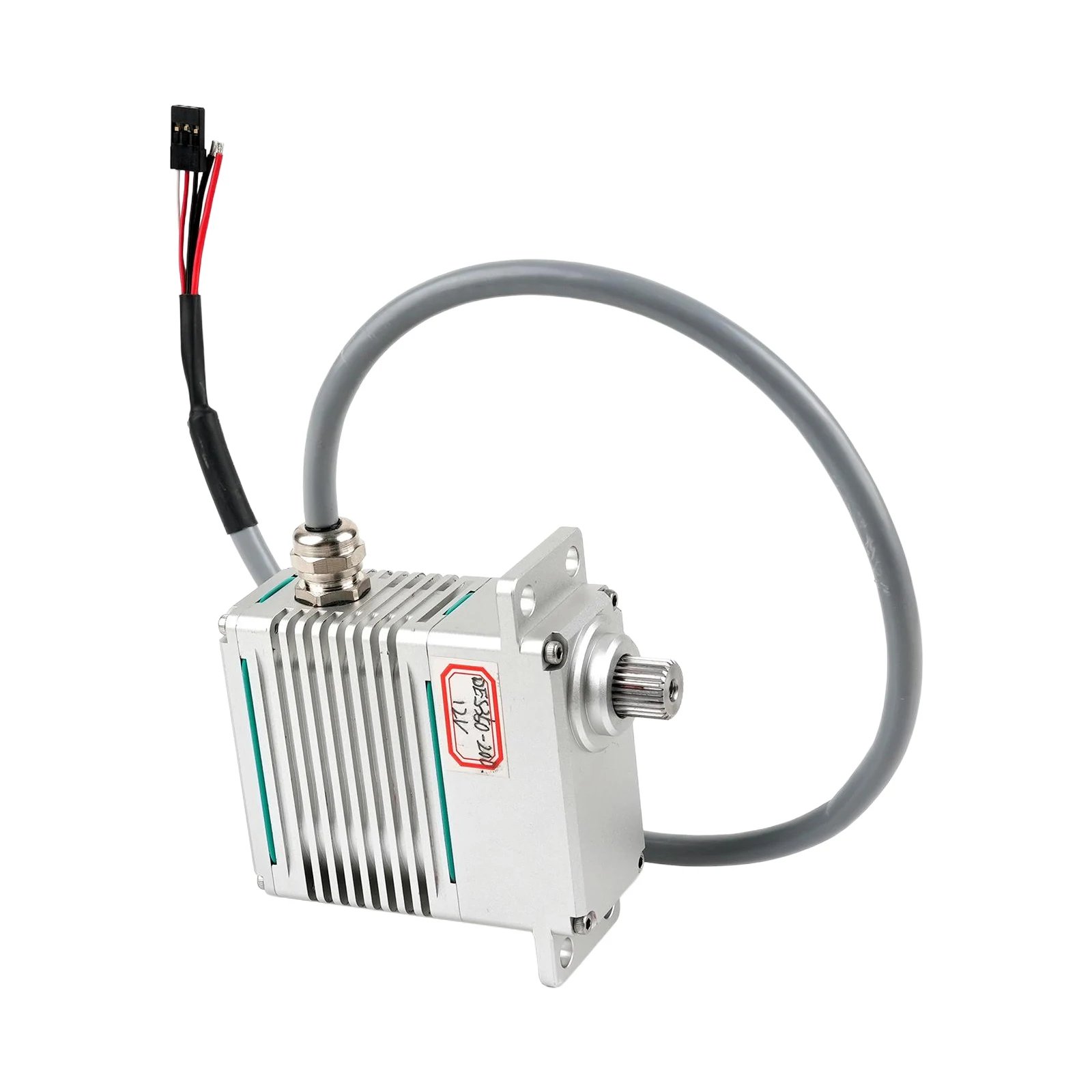 Dsservo IP67 Waterproof 350KG.CM 12V/24V 477g CNC Digital Brushless PWM Servo DES350 High Torque Servo Steel Gear UAV Metal Horn view 6