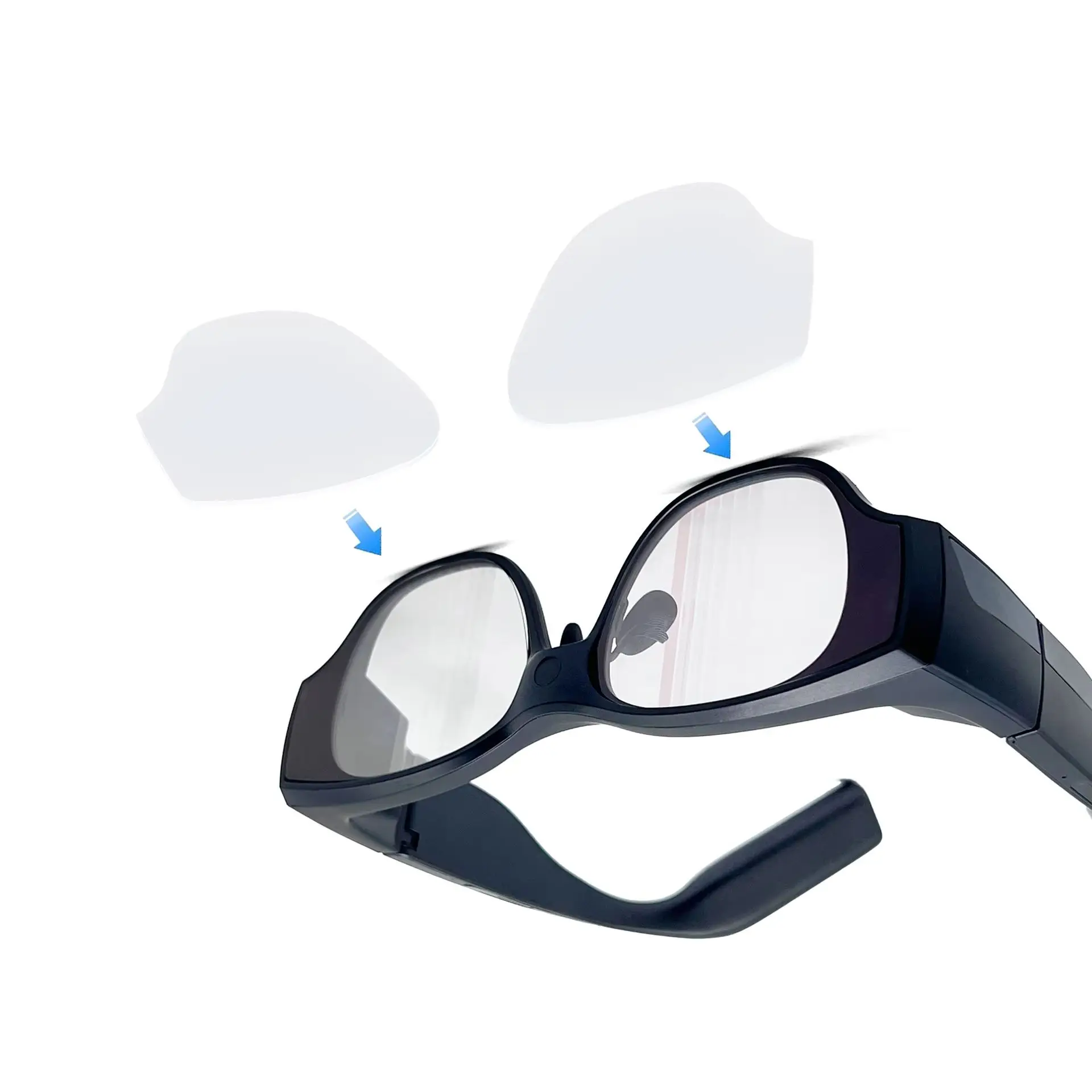 

For INMO AIR3 Film Set High-Definition Anti-Scratch AR Glasses Protective Front PET Lens Film for Optimal Clarity And Durability