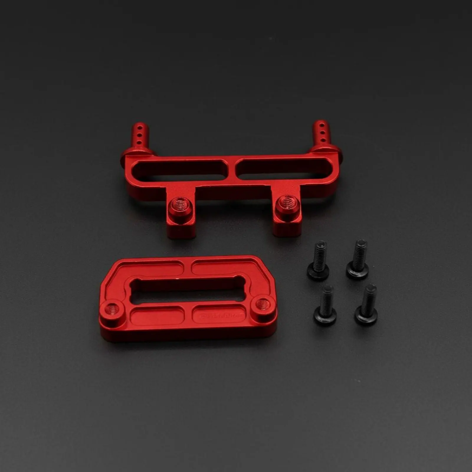 Front Rear Frame Post Set Anodized Finish Front and Rear Shell Column Set Aluminum Car Shell Pillar Modification Part