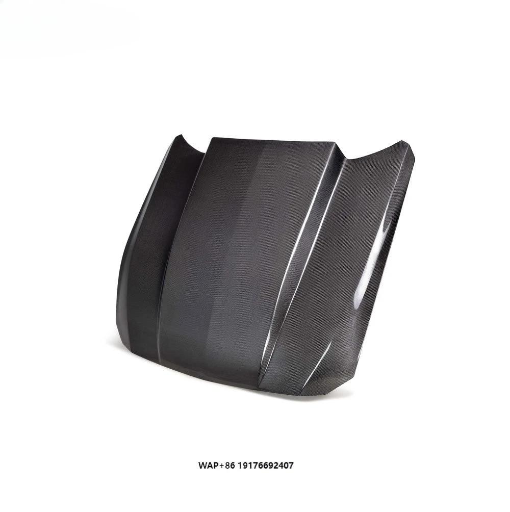 Carbon Fiber Hood for 2024+ Mustang S650 Modified Supercharged Carbon Fiber Hood