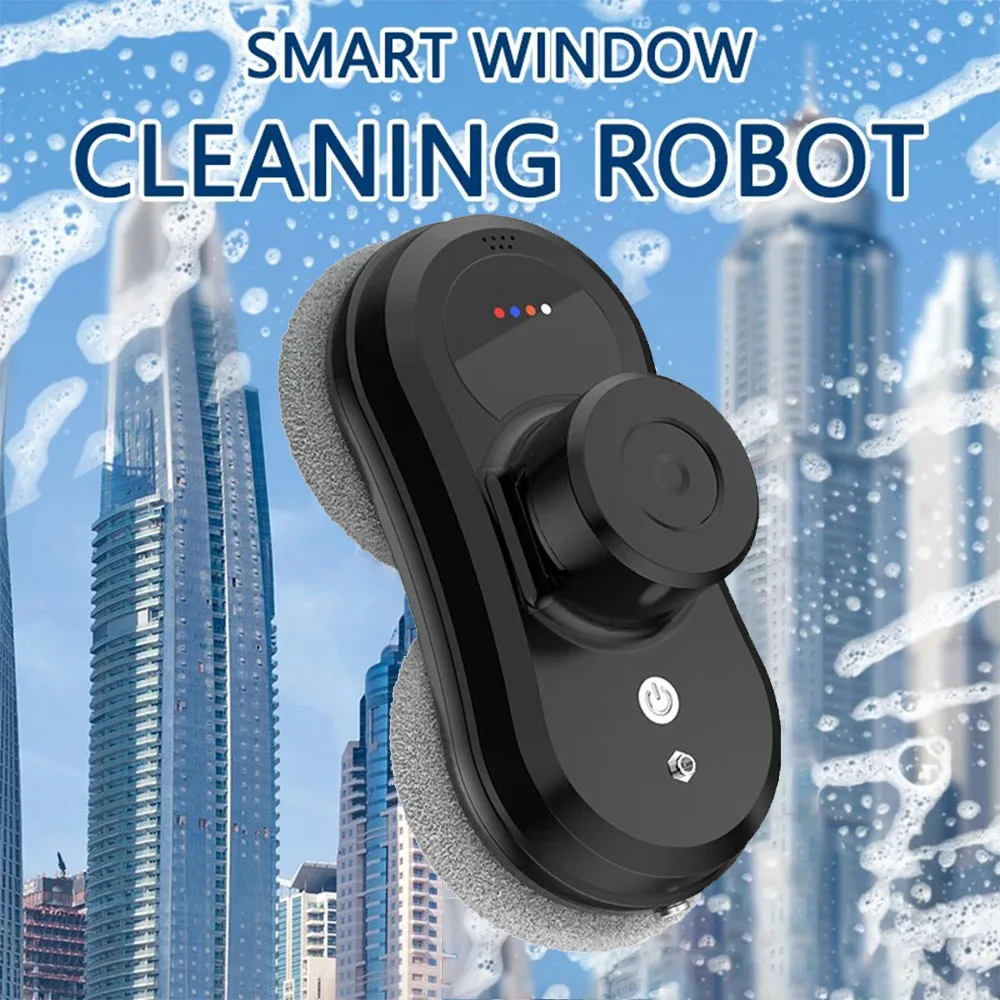 Purerobo-Robot de limpieza de ventanas para el hogar, aspirador eléctrico inteligente de vidrio, con aplicación y control remoto, W-R1