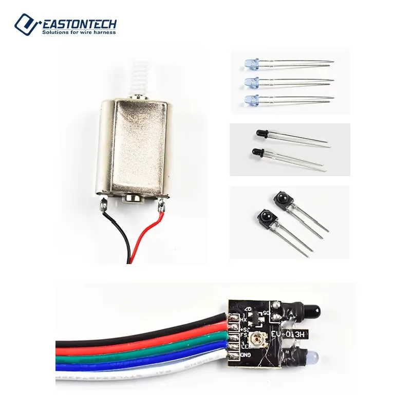 Semi-Automatic Multi-Wire Soldering Machine EW-6020-1 Electric Actuation For Wire Harness Soldering 160W
