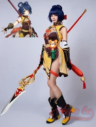 Genshin Impact Xiangling Cosplay Costume for Women Girls Game Outfits C00158 A