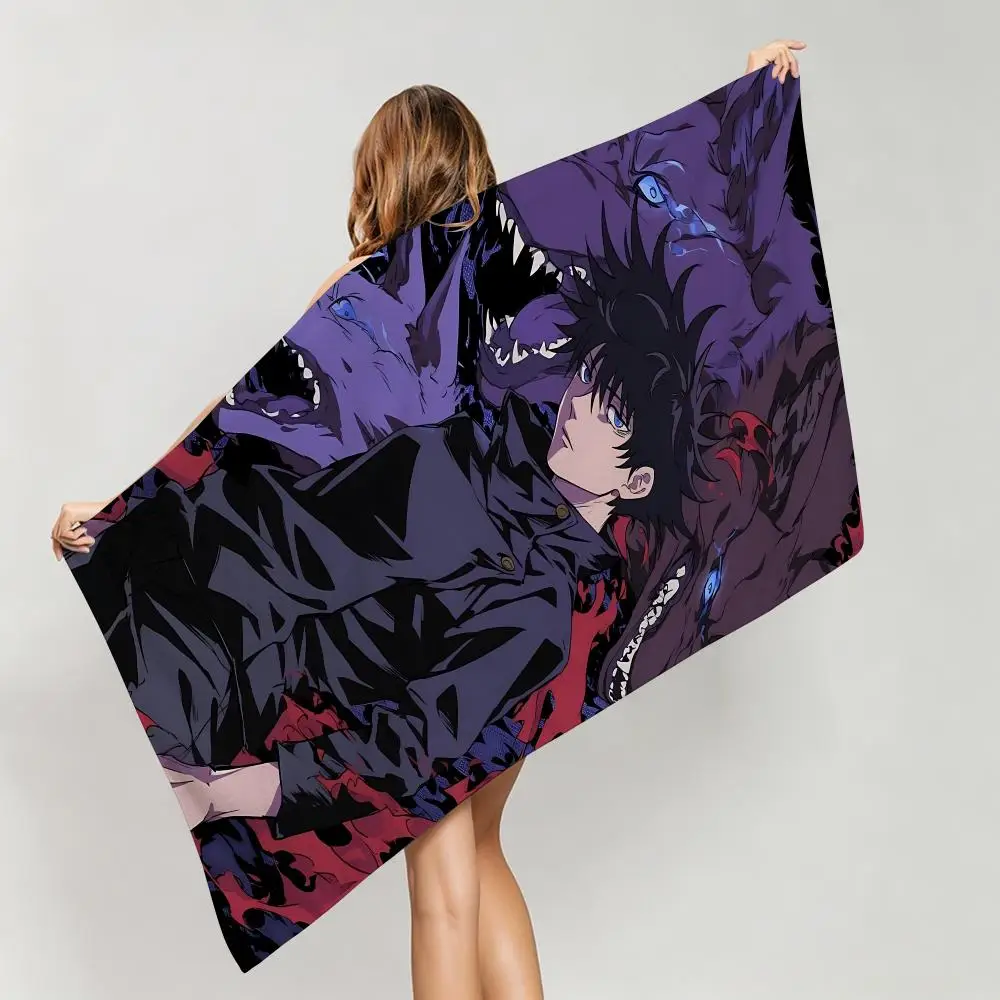 Dark J-JJujutsuS KaisenS Towel Five-Star Hotel Quality Eco-Friendly Ultra Soft Thick Towels & Beach Towels