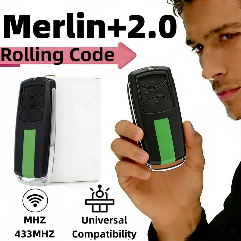 

Garage Remote Control 433.30 433.92 434.54MHz Rolling Code for E960M E940M E950M E945M E943M Security+2.0