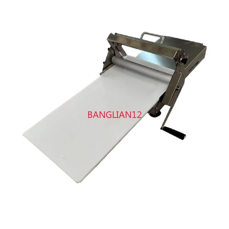 

Hand crank machine, commercial bread croissant dough press