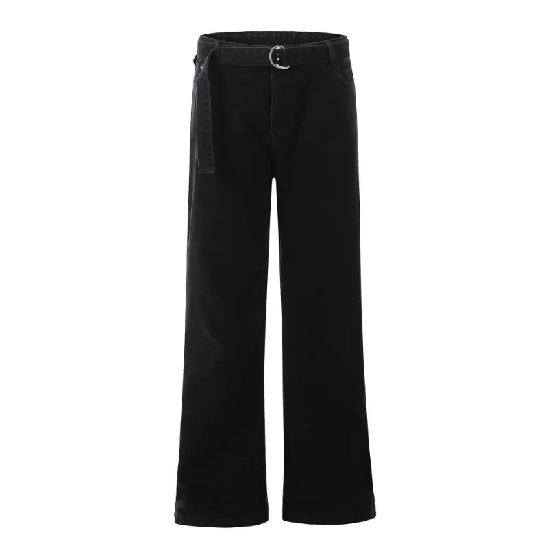 OR FL American High Street Self-cultivation Begins 100 Cotton Women Cargo Trousers Trendy Brand Baggy Vibe Y2k Wide Leg Pants