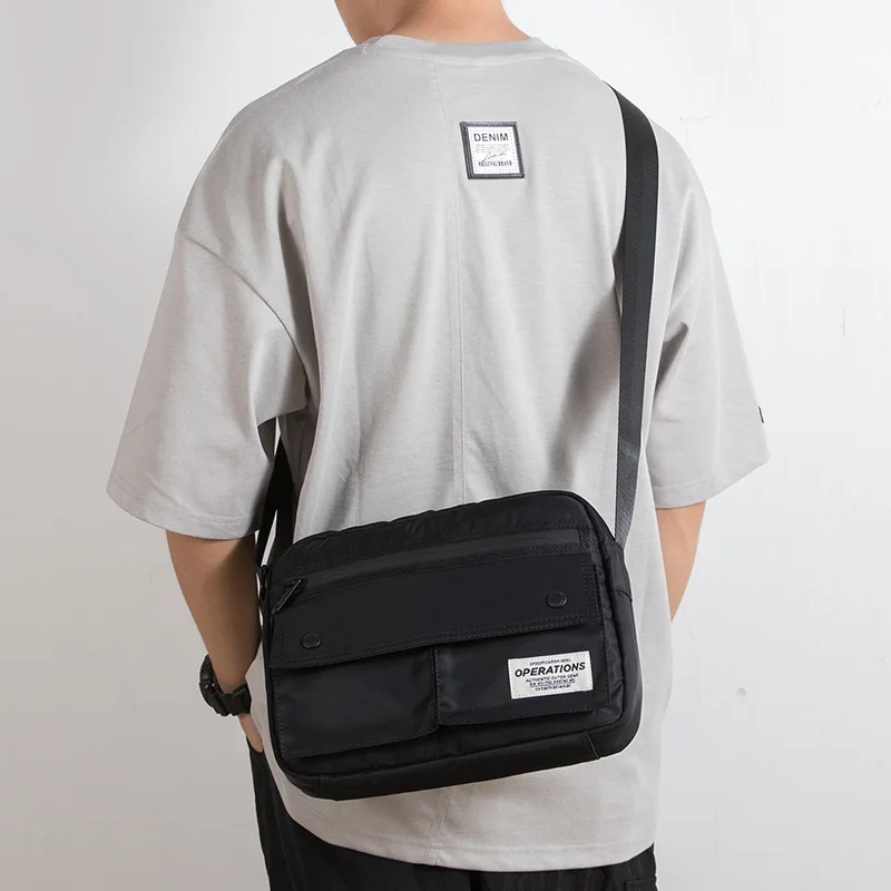 

Trendy Korean Sle Single oulder Bag Simple Men's Crossbody Bag Workwear Menger Bag for Young Students And Men