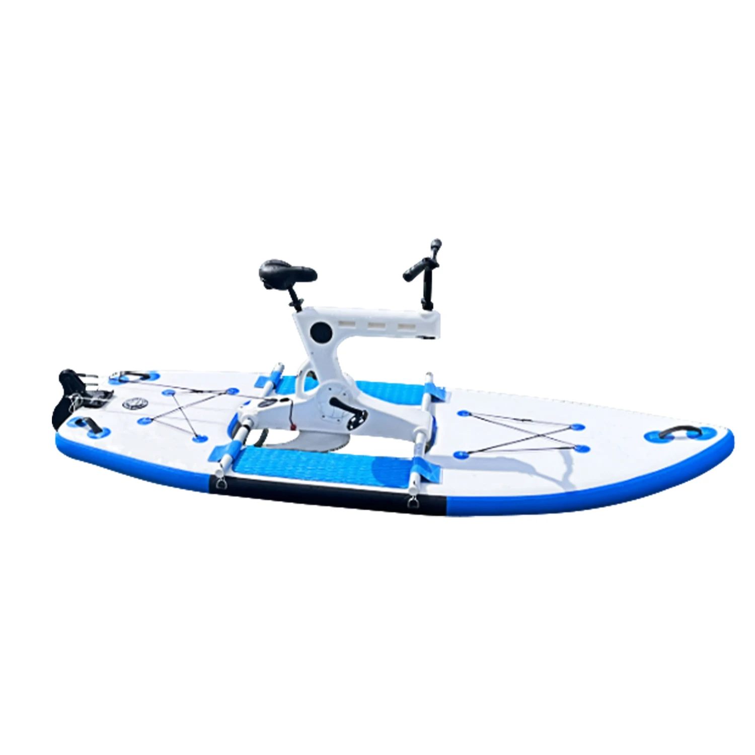 Bicycles Sea Water Bike Widened Single-Board Racing Boat PE+ Metal Pedal Paddle Board Water Bikes and SUP Bicycle