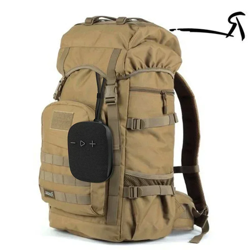 

Rockmia EBS-027 Mini Waterproof Shockproof Oudtoor Built-in Mic IPX4 Backpack Bike Speaker Wireless Speaker Bluetooth BT5.3