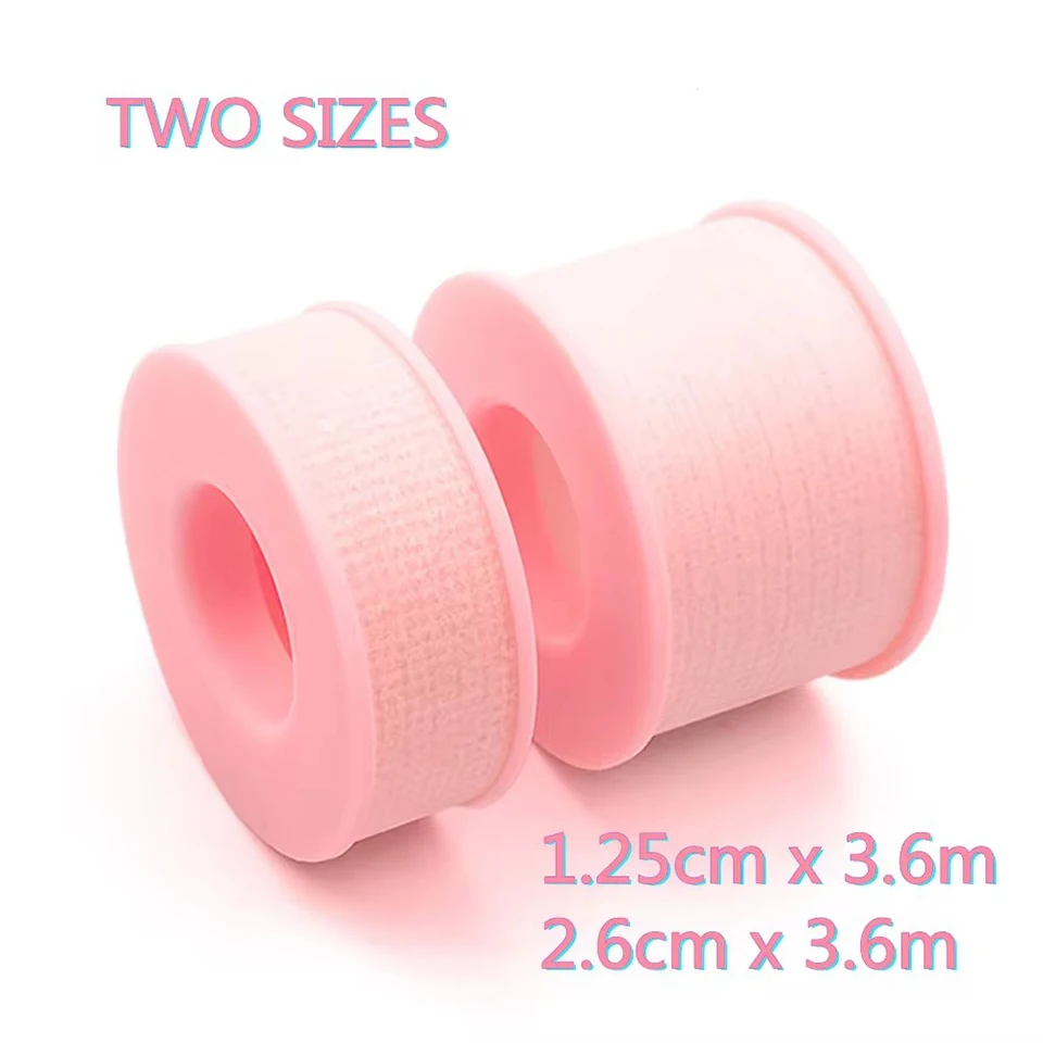 5/10 Stück nicht gewebtes Silikon-Gel-Klebeband für empfindliche Haut, atmungsaktives Augenpflaster, Wimpernverlängerungs-Make-up-Zubehör – Detail 14