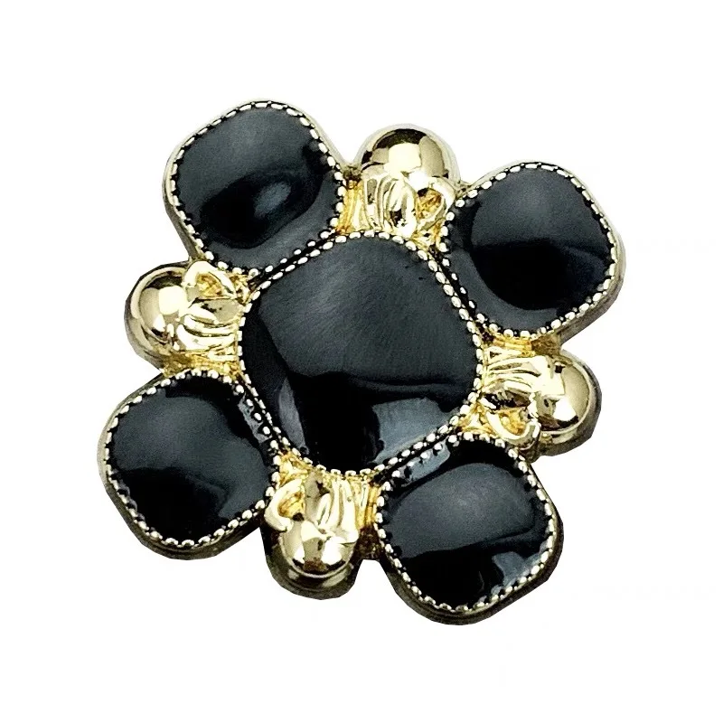 10Pcs/Lot Cross-shaped Fashion Metal Button for Garment Clothing Accessories Fit Sewing Scrapbooking Garment DIY Decoration