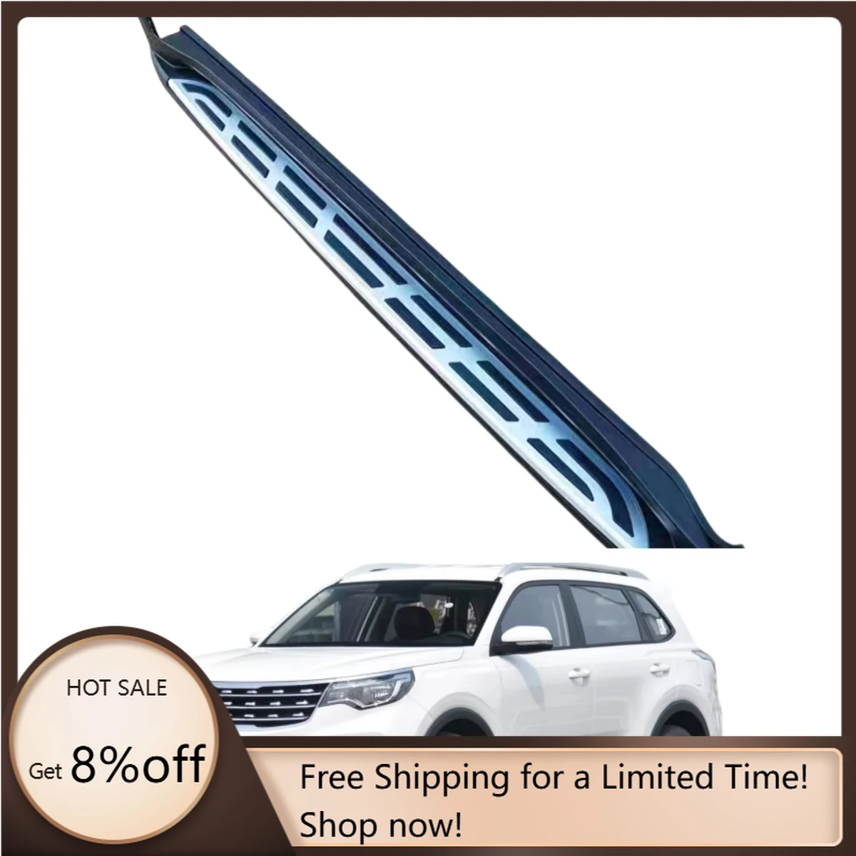 

High Quality Side Step Running Board For Sportage R 2018+ Hot Selling with Carry Bag
