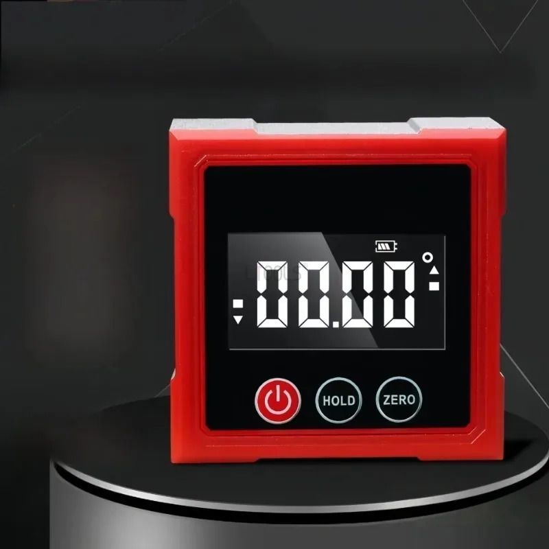 

Электронный инклинометр с цифровым дисплеем, лазерный датчик для измерения угла горизонтального наклона, строительный вспомогательный контактный гониометр