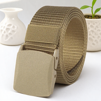 1PC High Quality Canvas Belt Comfortable Durable Nylon Belt Outdoor Tactical Training Mens Adjustable Work Belts