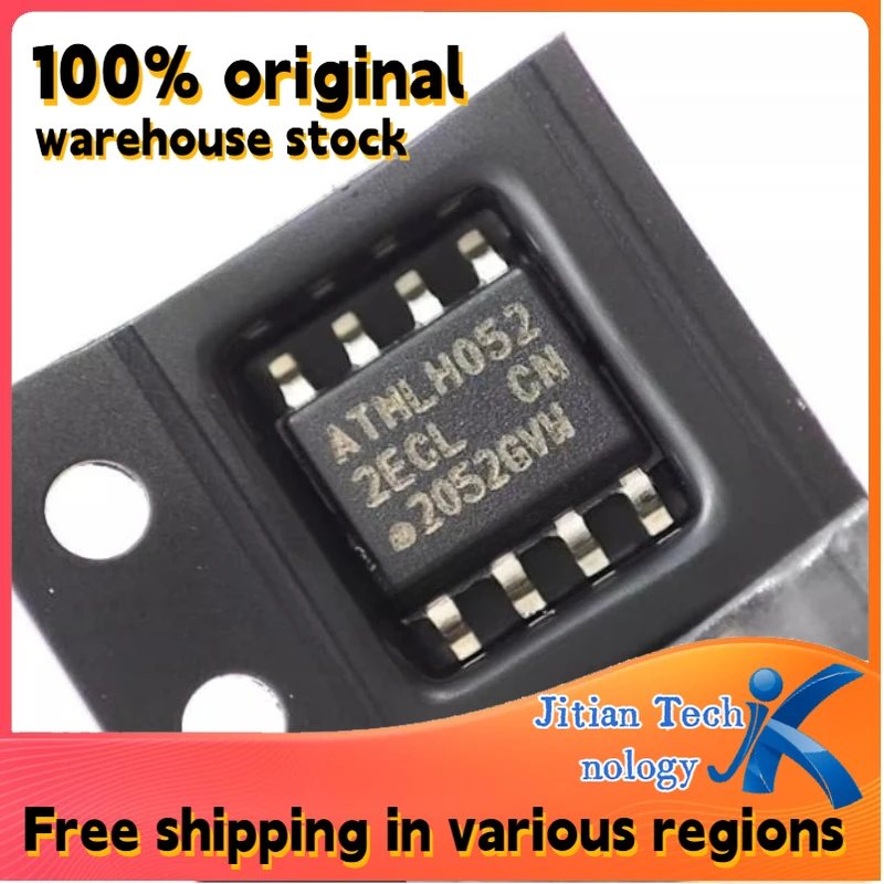 100%Original New in Stock 20PCS AT24C256C-SSHL-T logo 2ECL 2EC SOIC-8 256Kbit EEPROM chip Channel direct sales