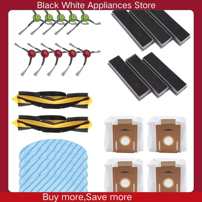 アクセサリーキットの交換 Ecovacs Deebot OZMO 920/950 / T5 / T8 / T8 AIVI / N7 N8 Pro T9 / T9MAX / T9 パワーモデル-CLIM