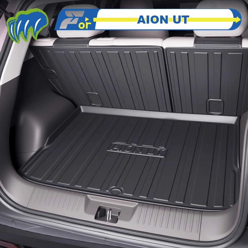 

For AION UT‌ 2025 Custom Fit TPE Car Trunk Mat Cargo Mat 3D Shaped Laser Measured Trunk Liners Chair-back Protection Mat