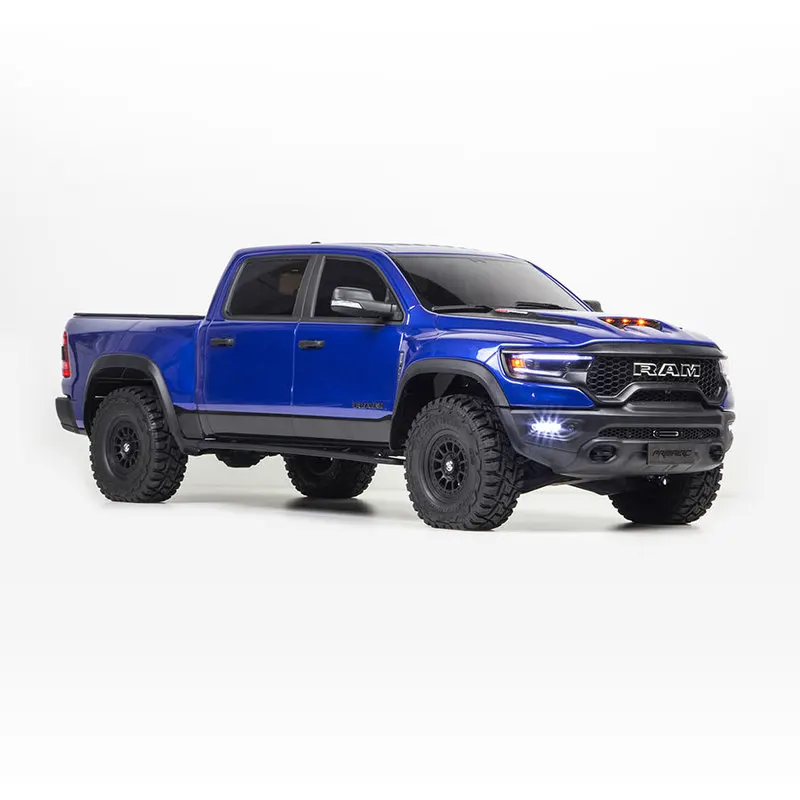 KM 썬더 닷지 티라노사우루스 RAM 1500 시뮬레이션 1/8 원격 제어 전기 4WD 등반 차량 픽업 오프로드 차량