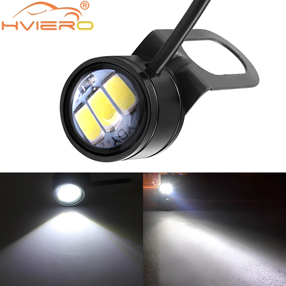 1X Car Eagle Eye Mirror Light DRL Backup Bulb Auto Motor Led Turn Signal Reverse Parking Brake Trunk Lamping Daylight Waterproof