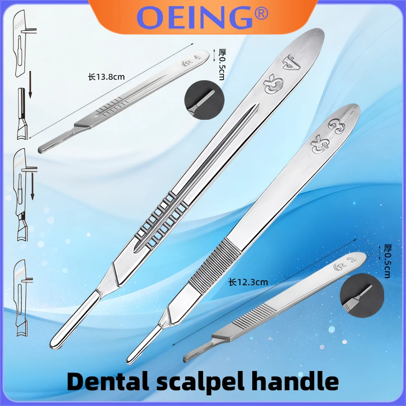 

5/10 шт. ручек для стоматологических скальпелей из нержавеющей стали, прочные хирургические и диссекционные ручки, инструменты для гравировки и ремонта