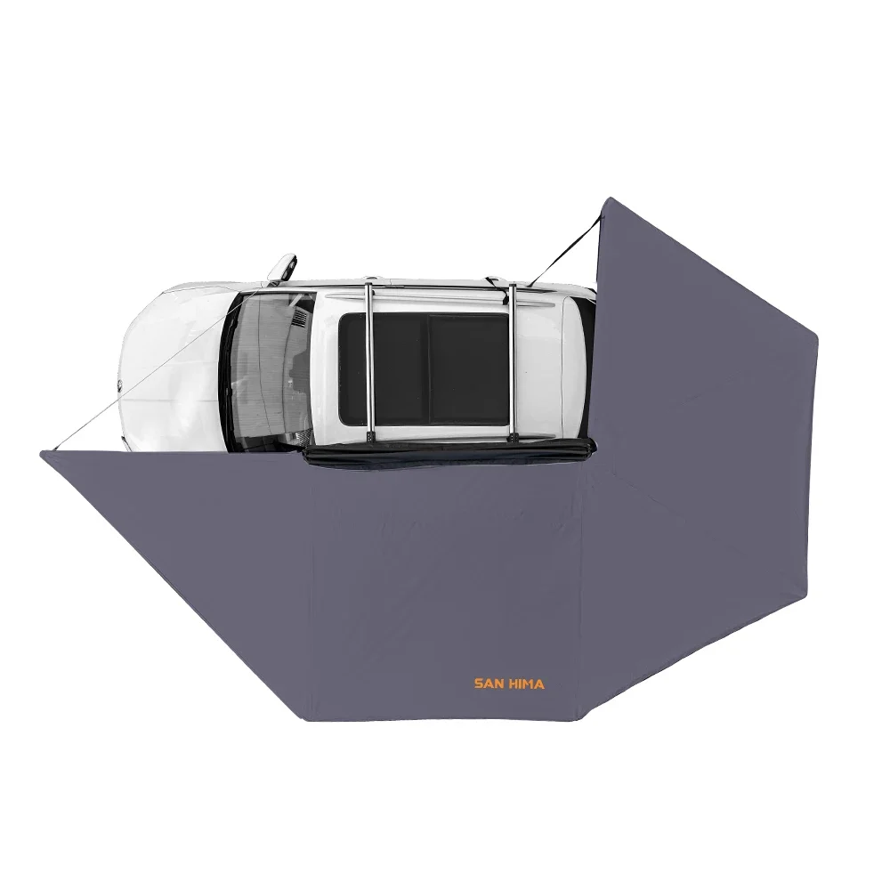 Car Side 270 Degree Awning Tent Free-Standing Camping 4x4 4WD Awning