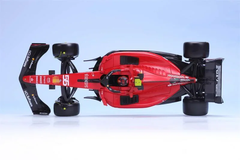 Bburago 1:24 SF-23 #16 / #55 Azerbaijan Grand Prix Version red Diecast Model Car