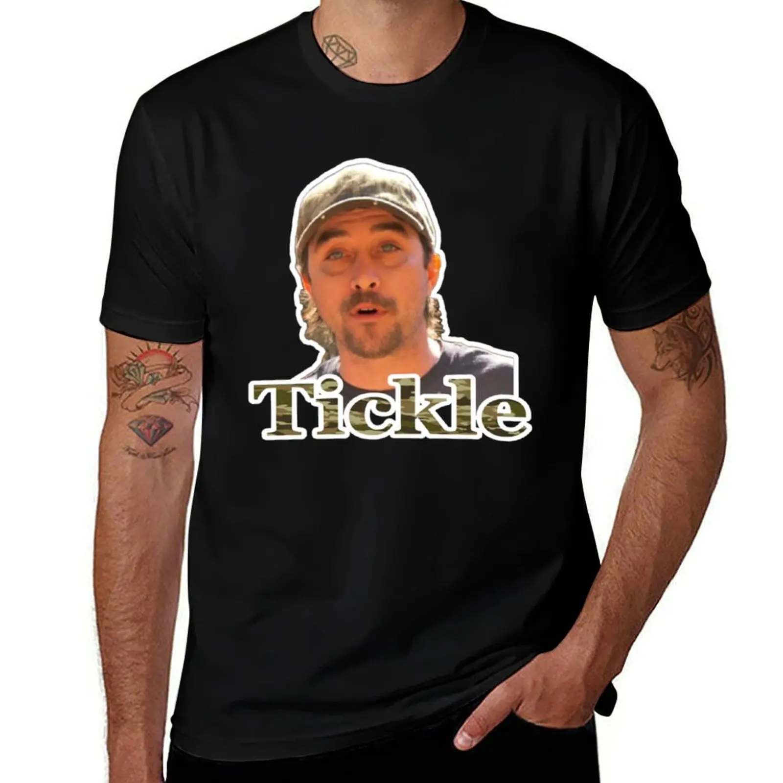 Tickle Camo T-Shirt Essential Solid Color T-Shirt