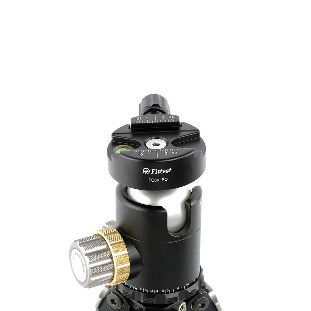 60 مللي متر مشبك دائري ل Arca-السويسري Monoball P0 رئيس ترايبود Ballhead كاميرا جبل محول صالح RRS Wimberley كيرك ماركينز