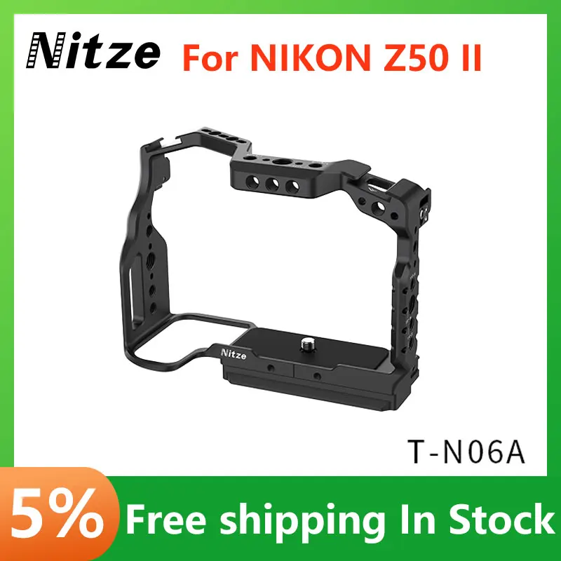 cage-de-camera-nitze-pour-accessoires-d'extension-de-cage-de-camera-nikon-z50-ii