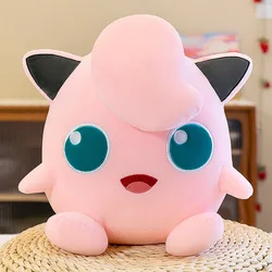 30-60cm New Pokemon Jigglypuff Plush Toys Cute Big Jigglypuff Plush Doll Soft Stuffed Jigglypuff Animal Pillow Children Gifts