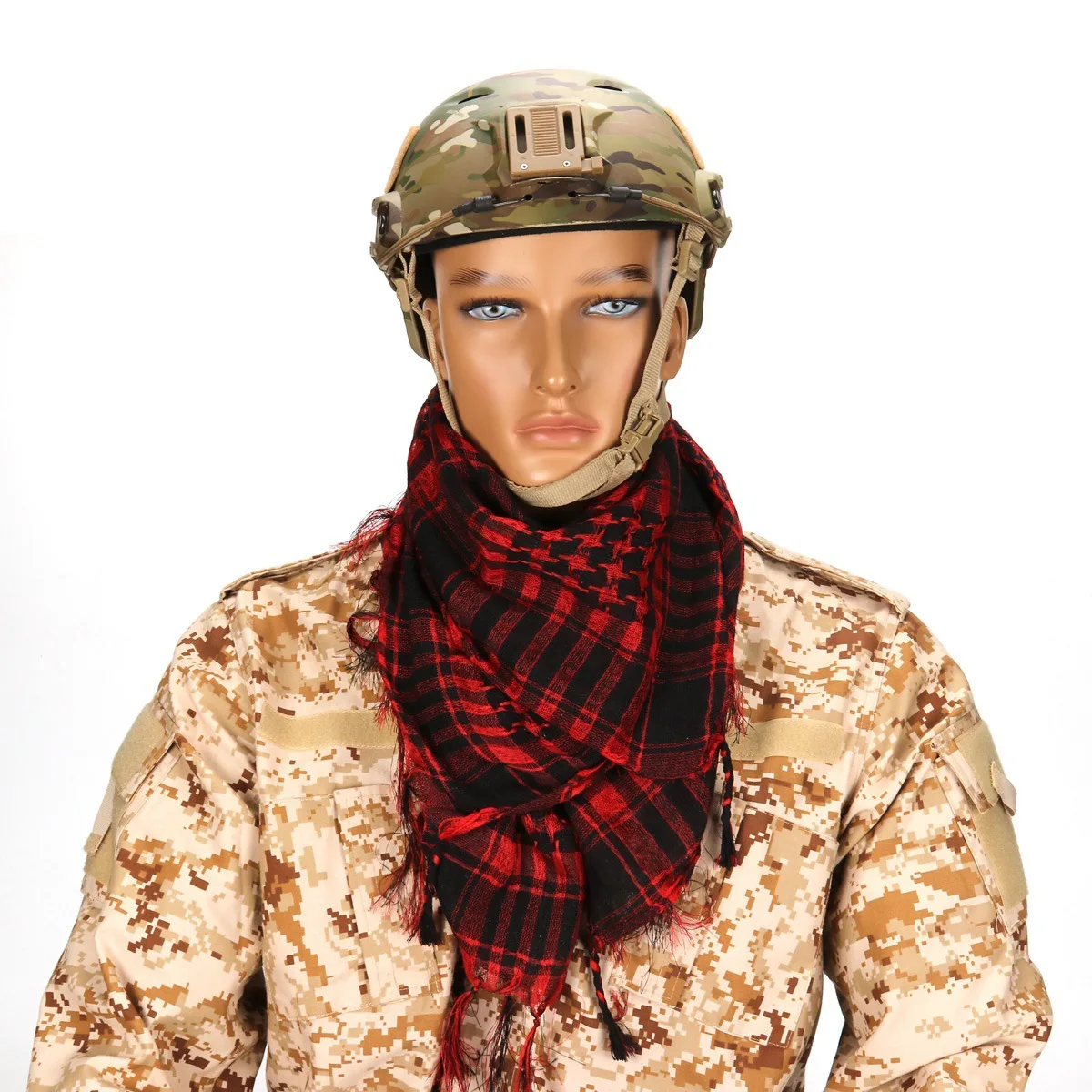 Forze speciali varietà libera tattico deserto arabo sciarpe uomo donna vento militare antivento escursionismo CS sciarpa decorativa hijab