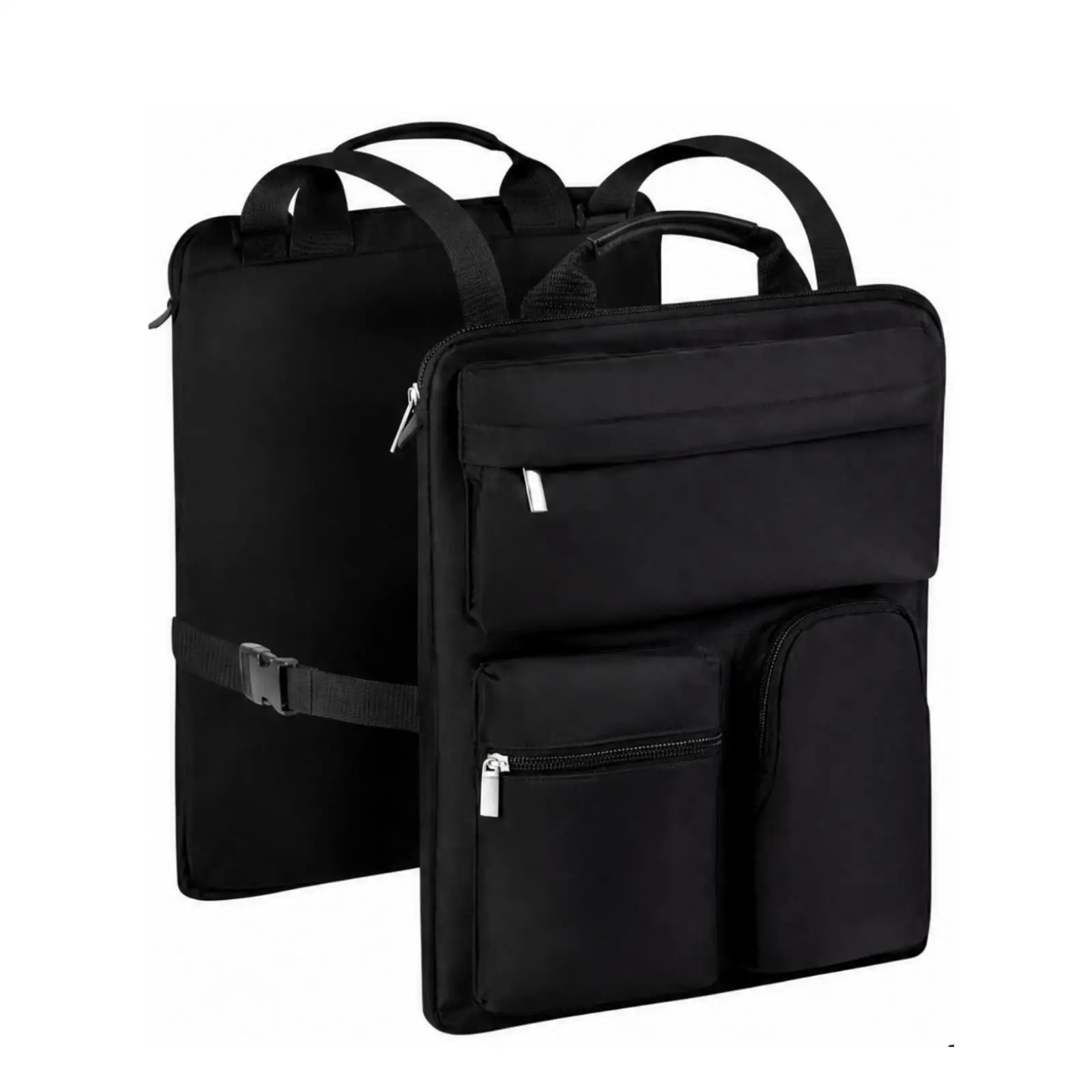 Compact Expandable Luggage Organizer Bag with Secure Zippers for Traveler