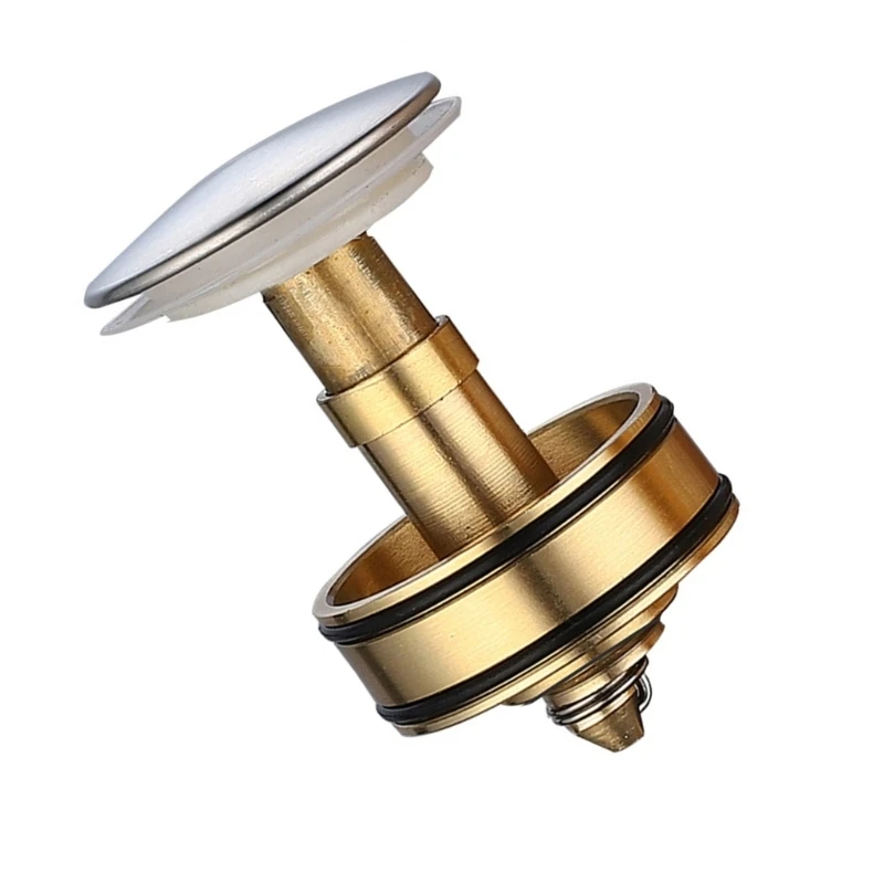 Sink Drain Strainer Basket Bounce Cores Drain Filter AntiClogging Sink Stoppers N2UD