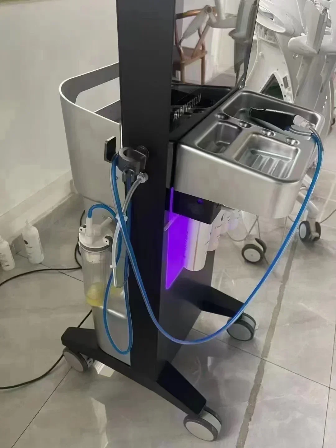 Factory Price Hydradermabrasion Acne Treatment Vacuum Lympathic Drainage Black Head Removal Skin Care Aqua Peeling Machine