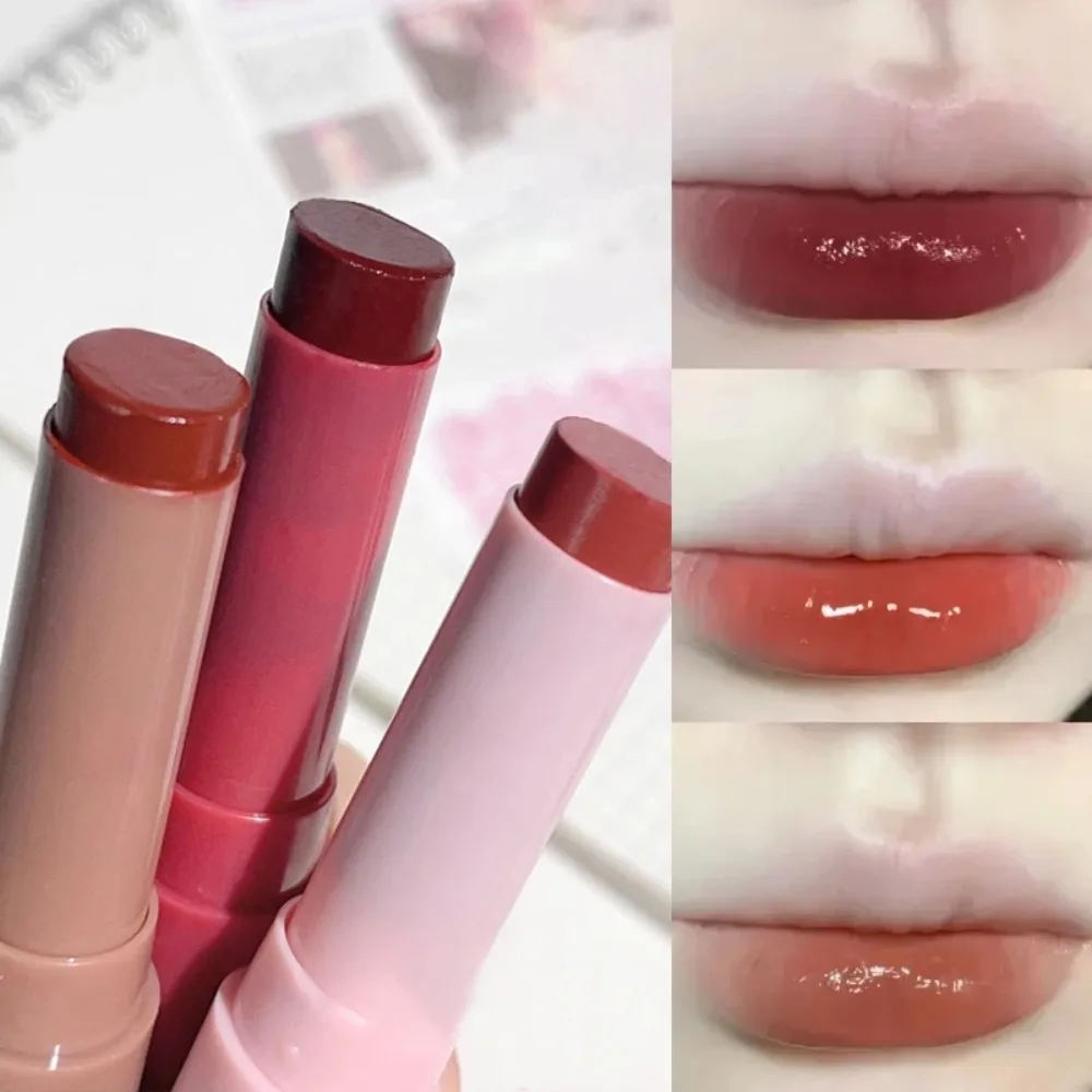 3pcs Luxurious Berry Shades Lip Balm Set Hydrating Anti Crack Soothing Long Lasting Perfect Gift for Women Travel Friendly