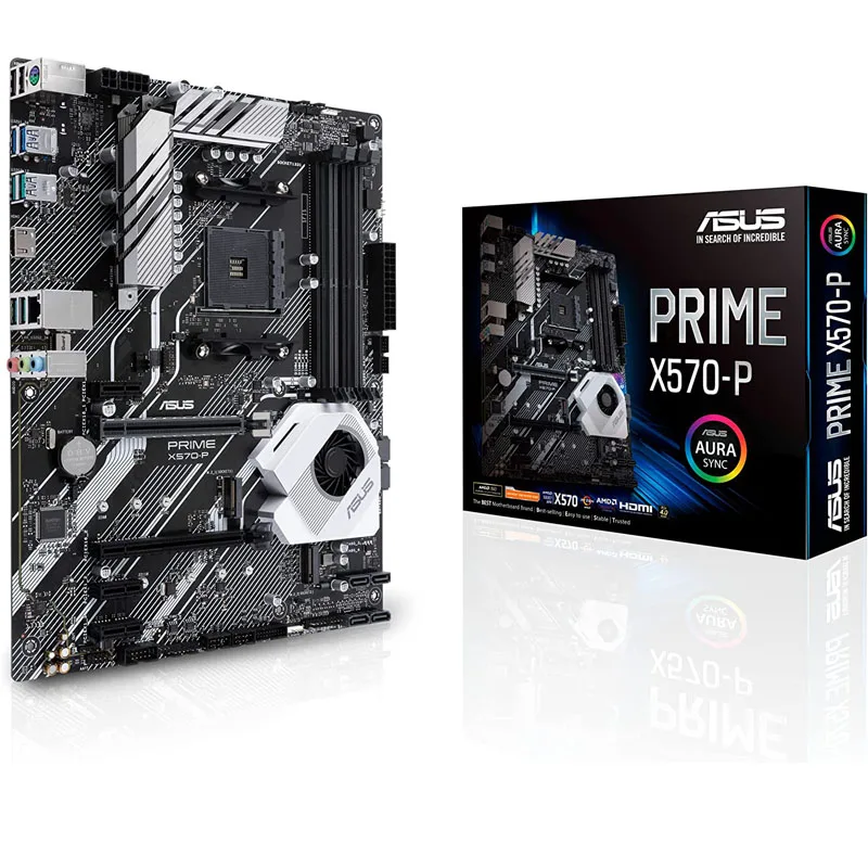 Asus-prime X570-Pマザーボード,ryzen 3 am4,pcie gen4,デュアルm.2