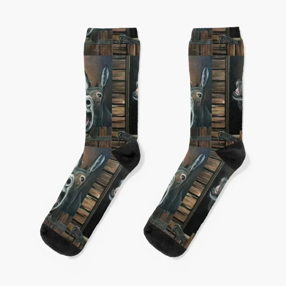 

Silly Donkeys Socks snow Thermal man winter anime valentine gift ideas Man Socks Women's