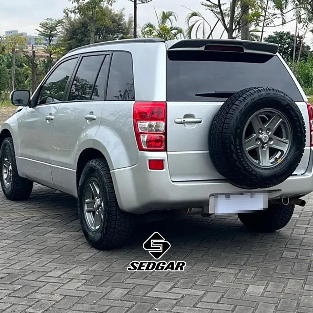 For 2007-2015 Suzuki Grand Vitara ESCUDO Sidekick High Quality ABS Plastic Unpainted Gloss Black Spoiler Trunk Boot Wing Spoiler
