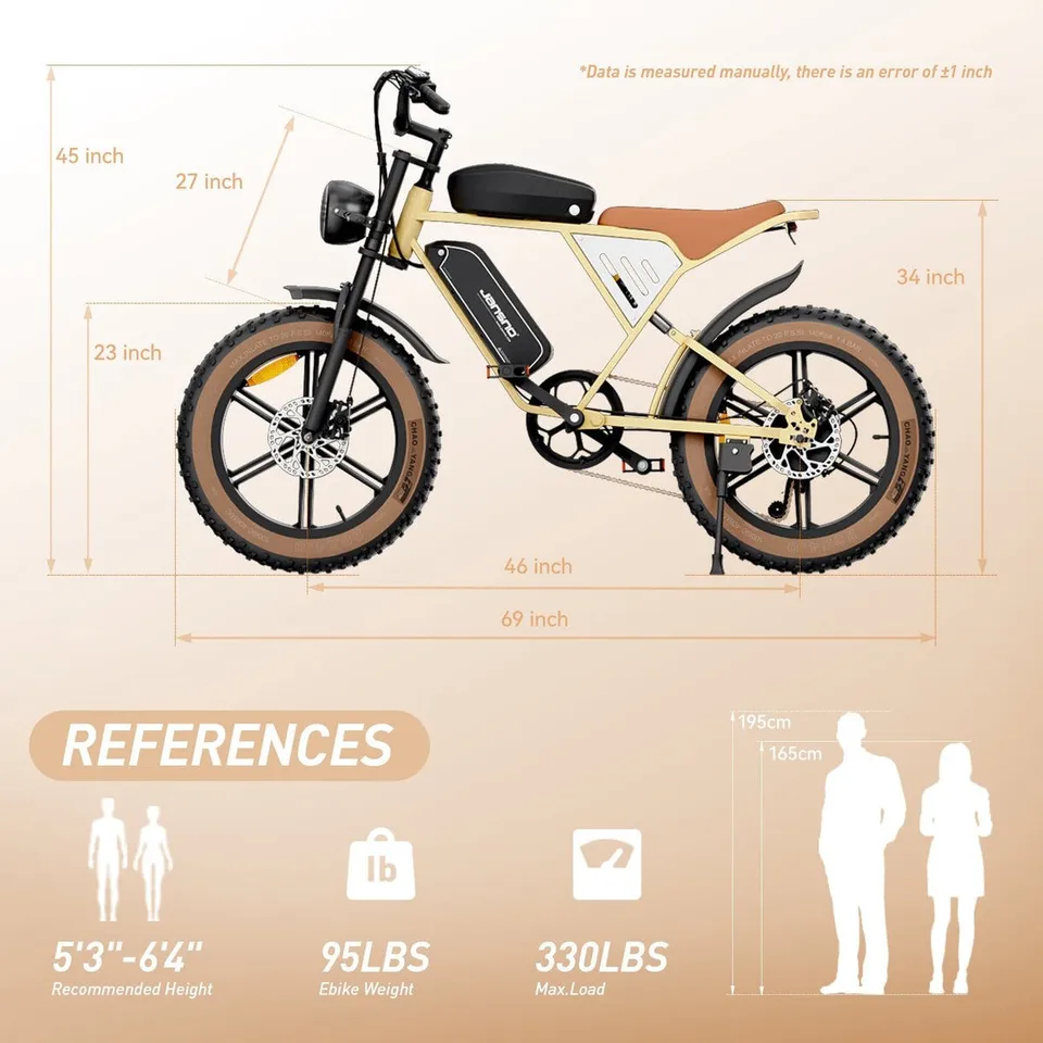 Dual Battery Electric Mountain Bike 48v 750w Motor 7 Speed E-bike For Adult image 2