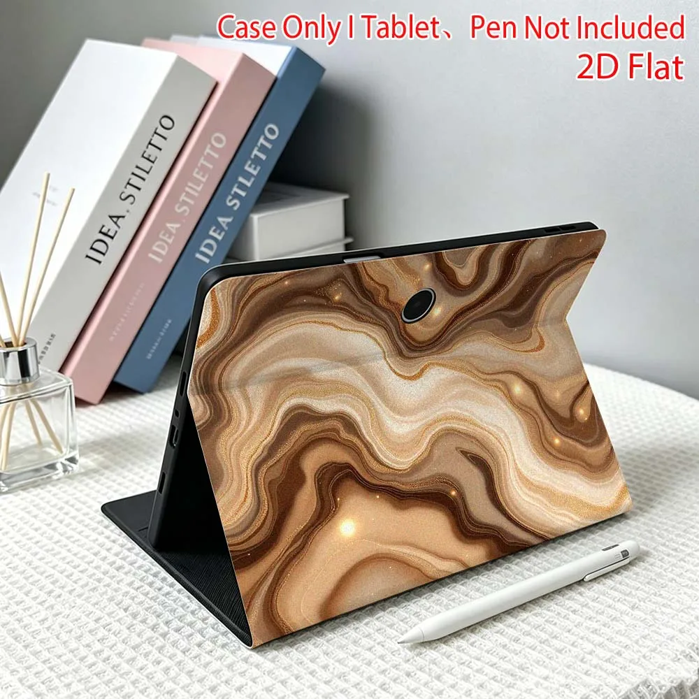 Coffee Colored Water Soft For OPPO VIVO IQOO OnePlus Realme Pad 3 Pro 13 12.1 11.4 11 inch Pen Tray Tablet Case 3
