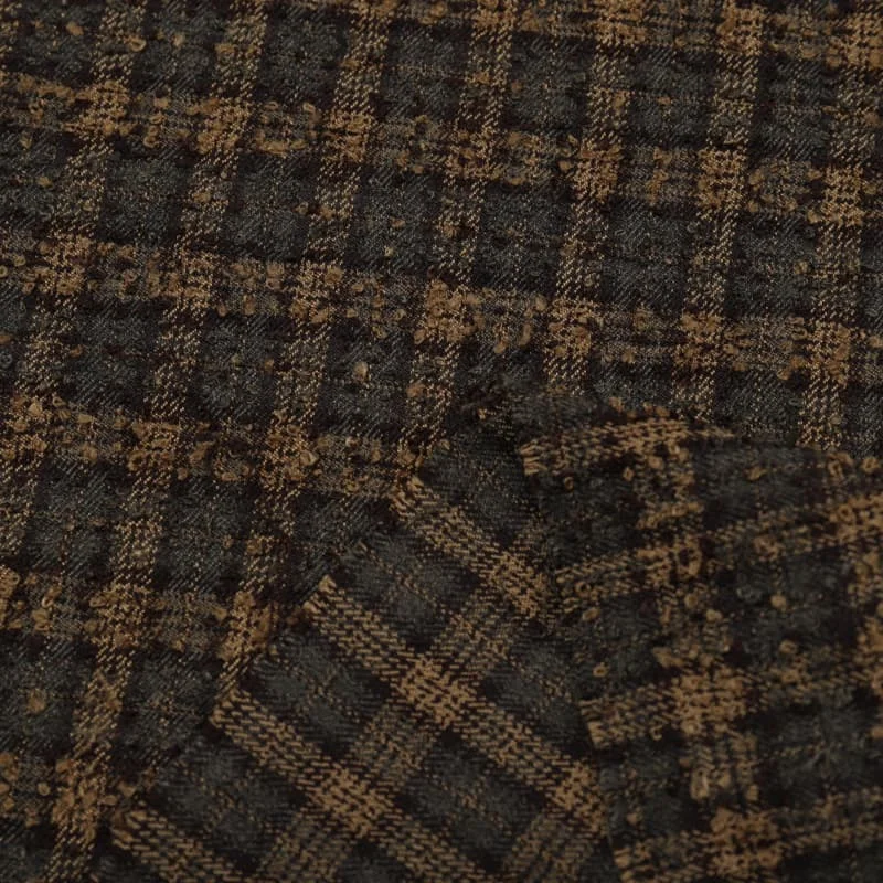 Allover Print Vintage British Style Soft Warm Textured Heavyweight for Coat Jacket Bag Autumn Winter DIY Sewing Accessories