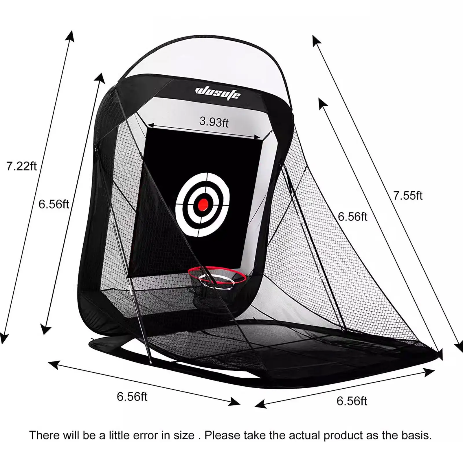 Golf Chipping Net Golfing Target Net Swing Training Golf Equipment for Swing Practice Indoor Outdoor Gift for Golf Lovers