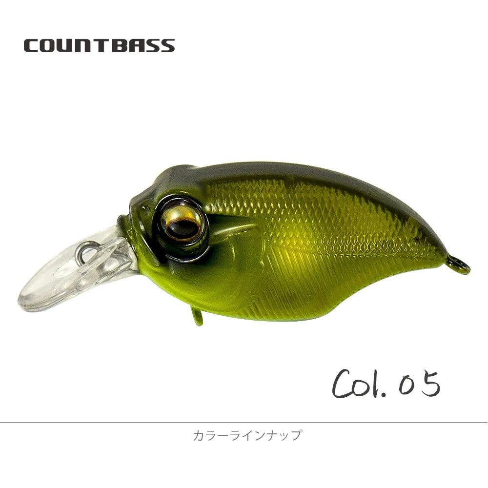 Countbass Wobbler 38 mm 1-1/2 Zoll 43 mm 1-3/4 Zoll 48 mm 1-7/8 Zoll Angelköder Stecker Wobble Fishing Kunststoffköder Wobbler – Detail 21