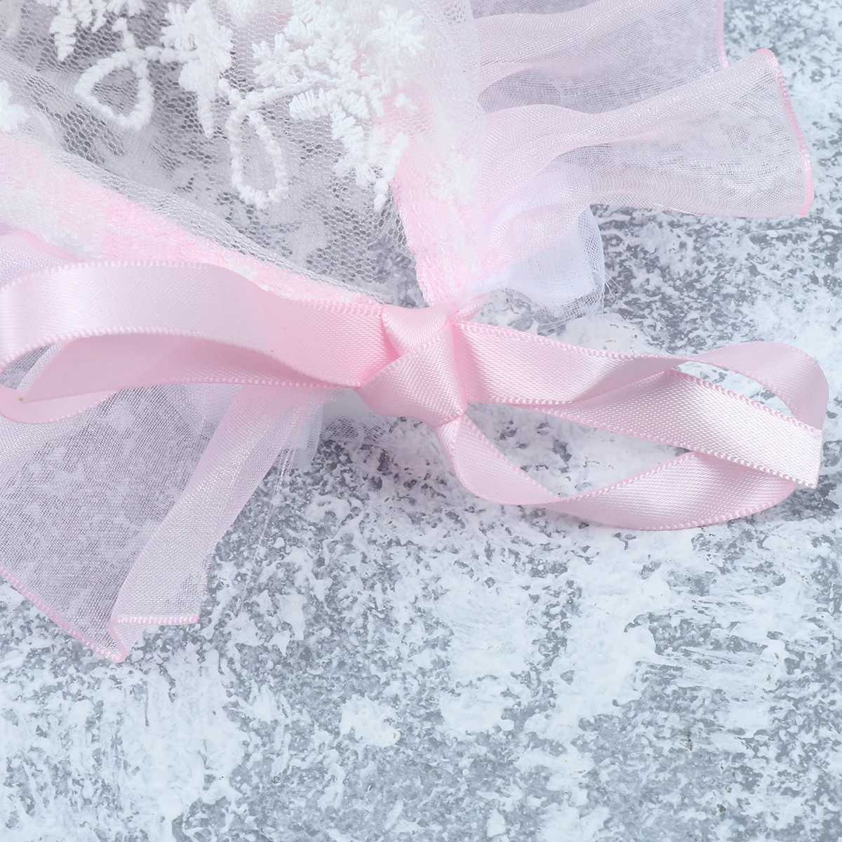 

Collar for Dog Bib Dogs Cloth Fot Party Lattice Scarf Cute Pet Bandana Lace Bridegroom