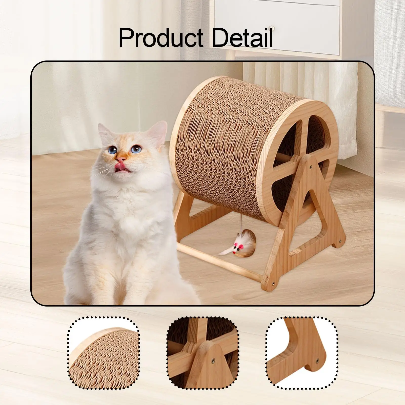 

Когтеточка для кошек, игрушка-когтеточка, доска для царапания