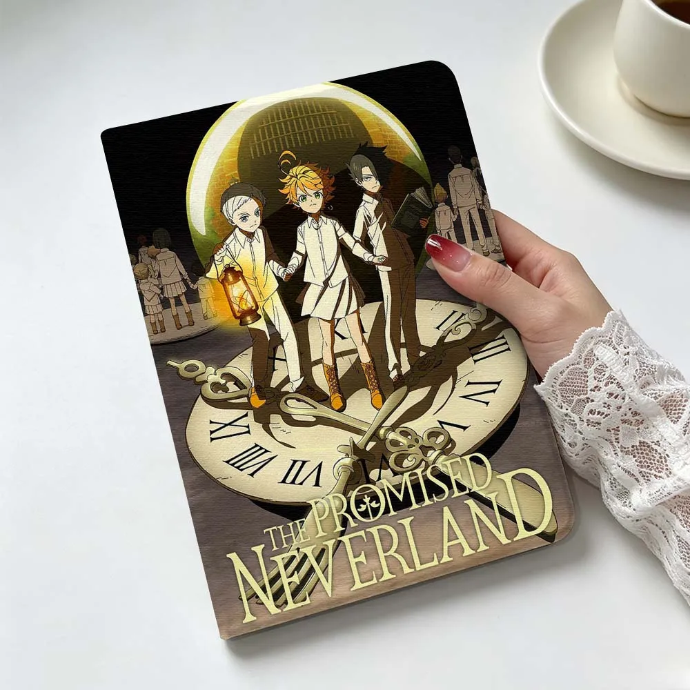 The Promised Neverland Soft For Apple iPad Pro Mini A16 A17 A14 4 5 6 7 6th 7th Gen 9.7 12.9 11 13 M4 inch Tablet Case