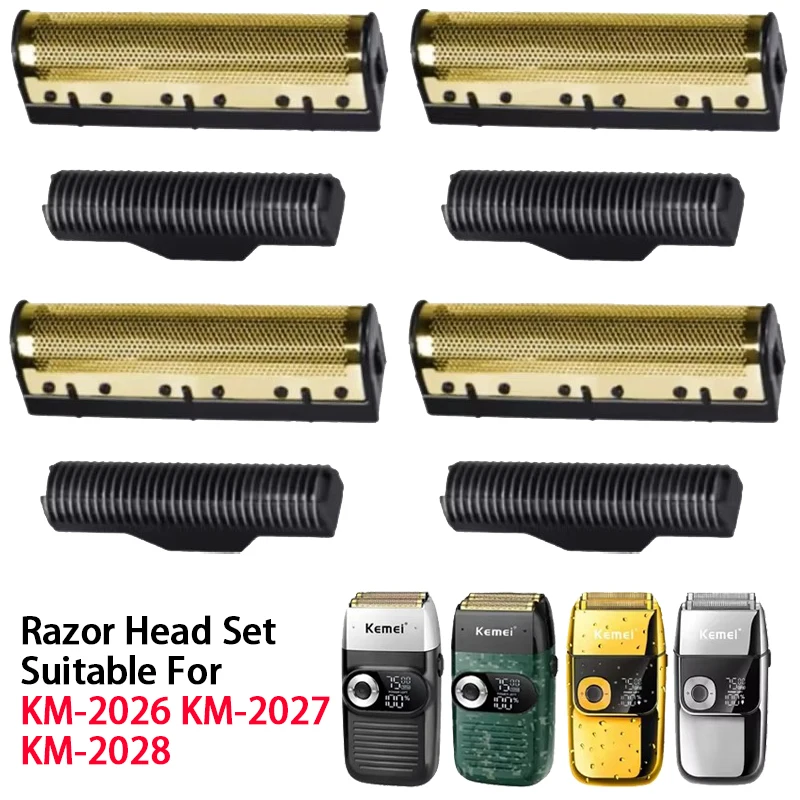 Replacement Blade Original for KEMEI 2026 2027 Professional Blades Set Knife Head And Knife Net Shaving Accessories 2026 2027