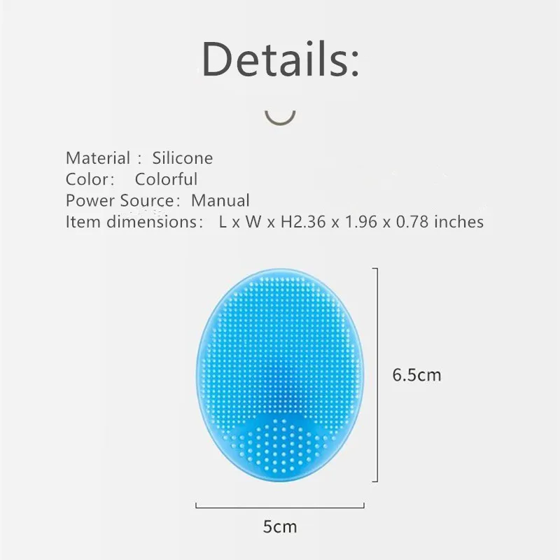 แปรงซิลิโคนขัดผิวหน้า 20 ชิ้น สำหรับผู้หญิง แปรงทำความสะอาดผิวหน้า ขจัดสิวเสี้ยน สิวอุดตัน ทำความสะอาดรูขุมขนอย่างล้ำลึก สำหรับการดูแลผิว