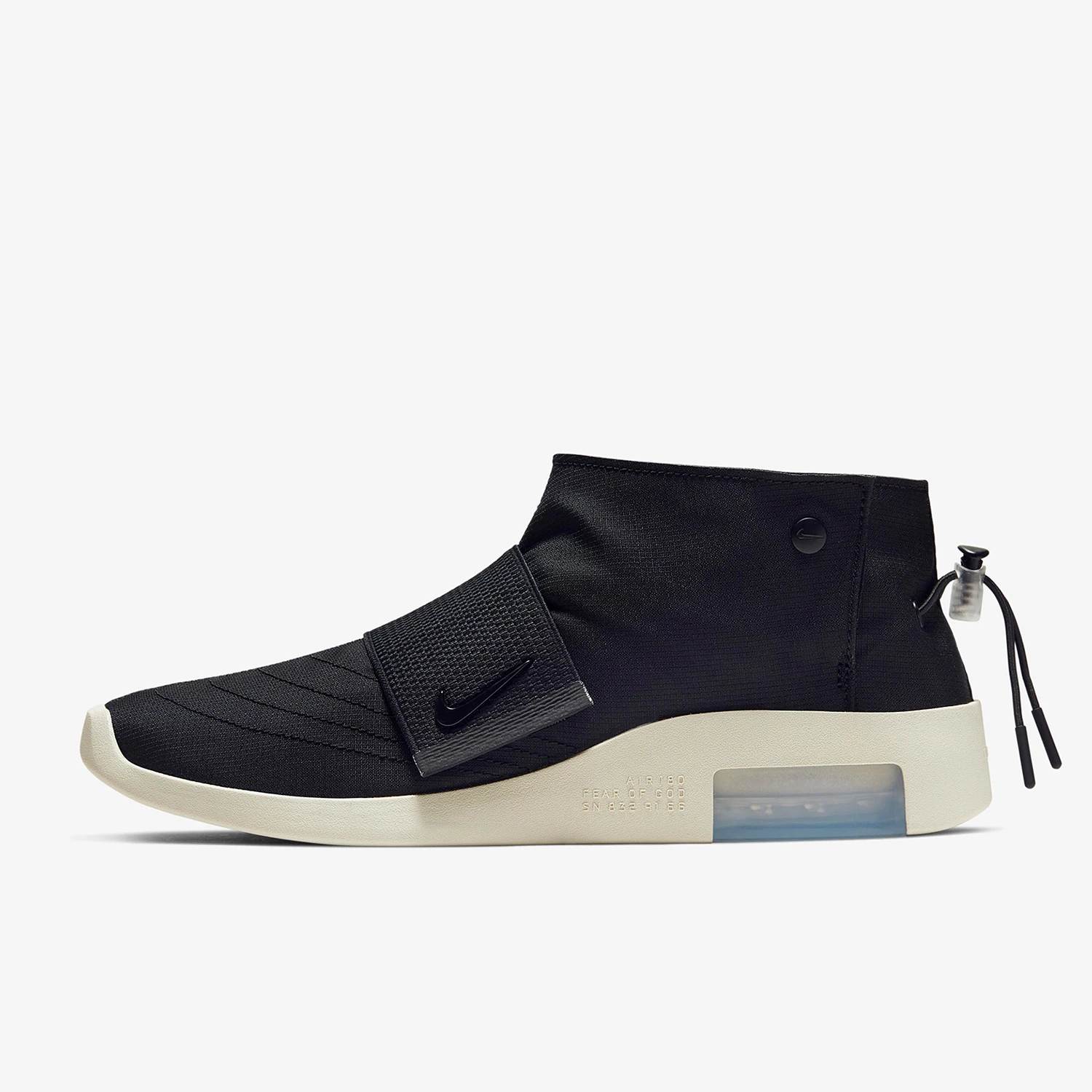 Nike genuine Air Fear of God men's mid cut durable sports shoes AT8086-002